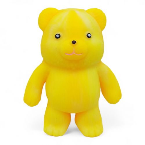 Іграшка-антистрес "Ведмедик" (жовтий) фото
