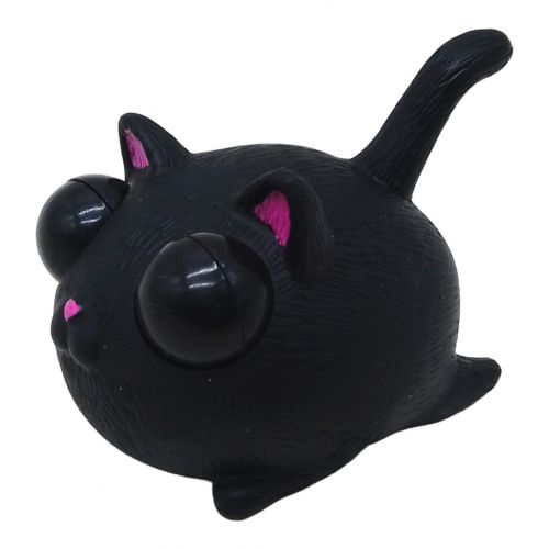 Іграшка-антистрес "Popping eyes: Котик" (чорний) фото