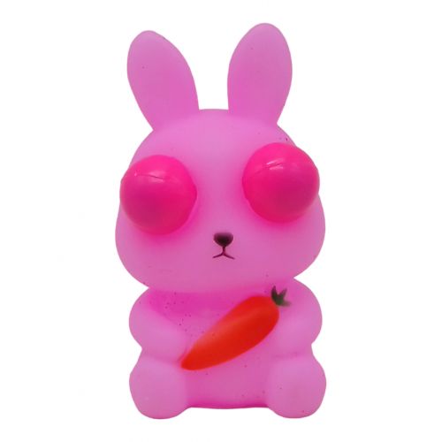 Іграшка-антистрес "Popping eyes: Зайчик" (рожевий) фото