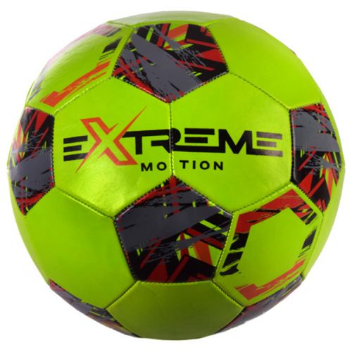 Мяч футбольный №5, Extreme Motion, зеленый фото
