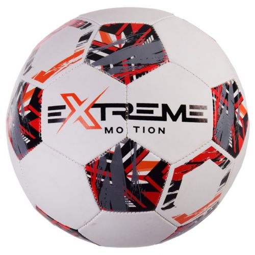 М'яч футбольний  №5, Extreme Motion білий фото
