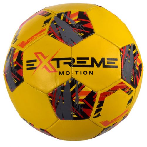 М'яч футбольний  №5, Extreme Motion жовтий фото