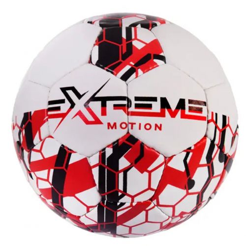 Мяч футбольный №5, Extreme Motion, красный фото