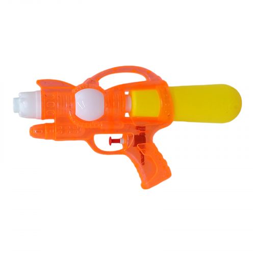 Водный пистолет прозрачный, оранжевый, 30 см фото