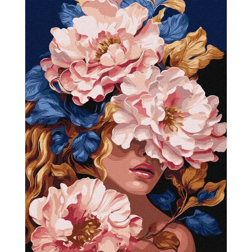 Картина за номерами "Квіткова чарівність" 40х50 см фото