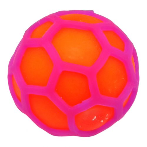 Іграшка "Мʼячик-антистрес", з піною, 6 см (помаранчевий) фото
