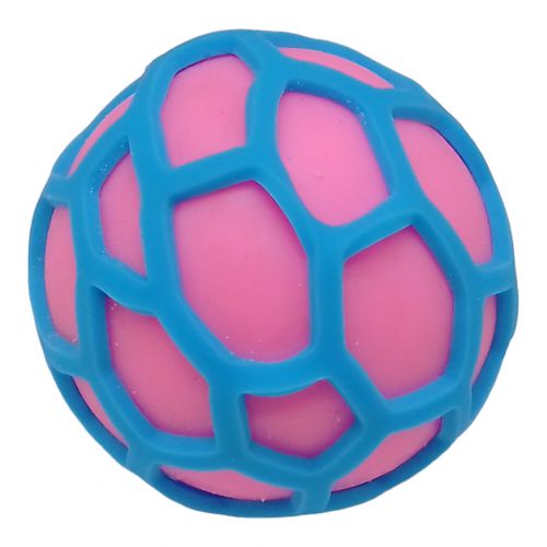 Іграшка "Мʼячик-антистрес", з піною, 6 см (рожевий) фото