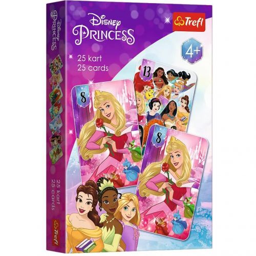 Гральні карти - (25 карт) - "Принцеси" /Trefl фото