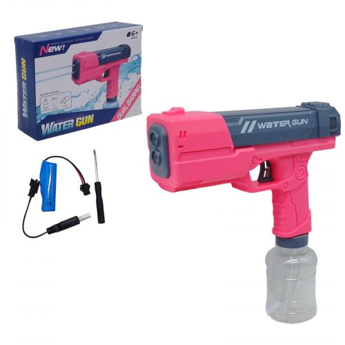 Водный пистолет "Electric Water Gun", розовый фото