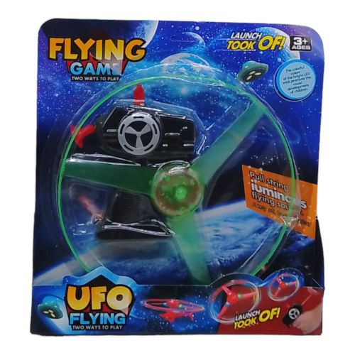 Игрушка-запускалка "Flying game", зеленый фото