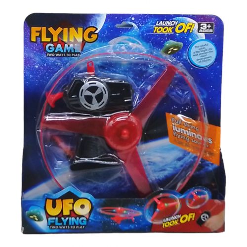Игрушка-запускалка "Flying game", красный фото