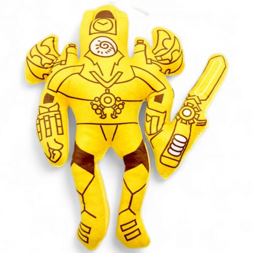 Мягкая игрушка "Скибиди Туалет", желтая, 27 см фото
