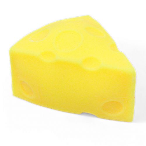 Игрушка антистресс "Кусочек сыра", пена фото