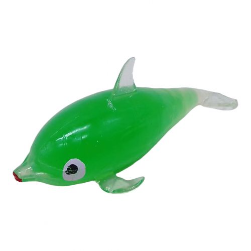Іграшка-антистрес з орбізами "Дельфін", зелена фото
