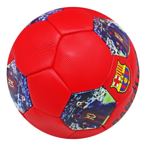 Уценка. Мяч футбольный детский №5 "Barcelona" Здувает фото