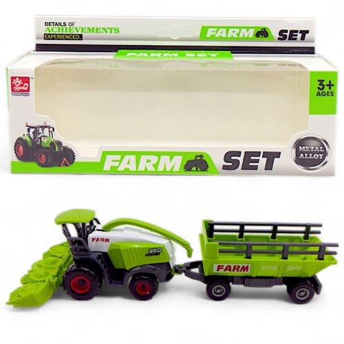 Трактор с прицепом "Farm set", вид 1 фото