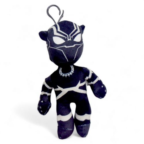 Мʼяка іграшка-брелок "Супергерої: Чорна пантера", 18 см фото