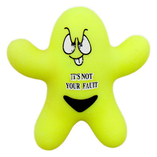 Іграшка антистрес "Чоловічок", піна, жовтий фото