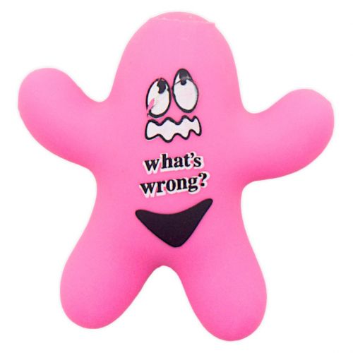 Іграшка антистрес "Чоловічок", піна, рожевий фото