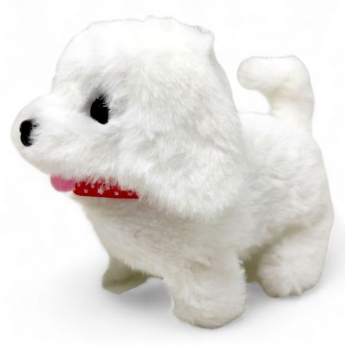 Интерактивная собачка "Мой любимец", белая фото