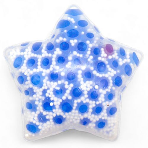 Іграшка-антистрес Заспокійливі орбізи зірка синя фото
