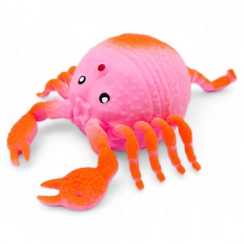 Іграшка-антистрес "Скорпіон" рожевий фото