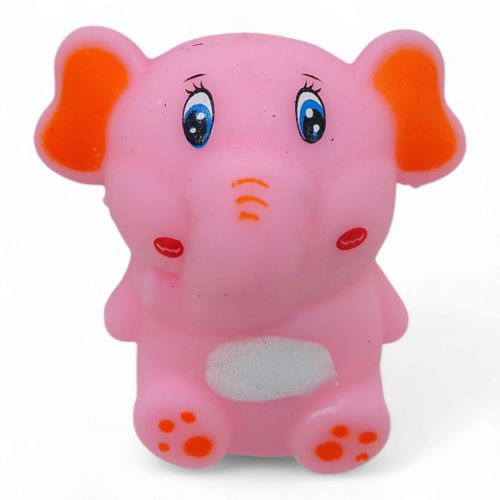 Іграшка-антистрес “Слоненя”, піна, рожевий фото