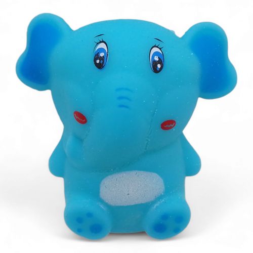 Іграшка-антистрес “Слоненя”, піна, блакитний фото