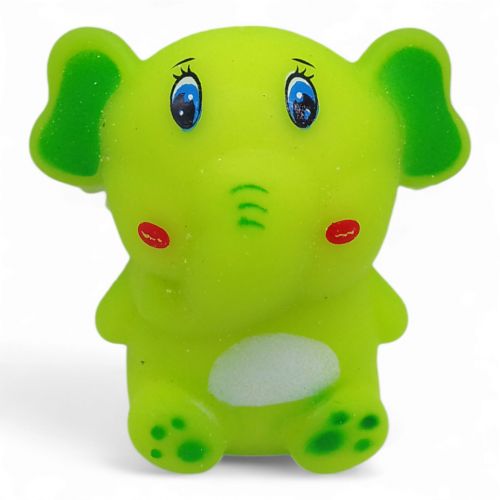 Игрушка-антистресс "Слоненок", пена, зеленый фото