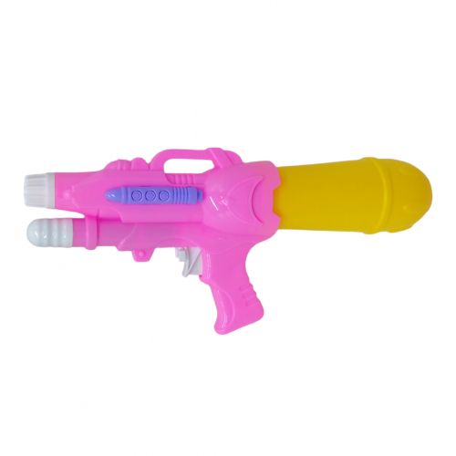 Водний пістолет з накачуванням (31 см. ), рожевий фото