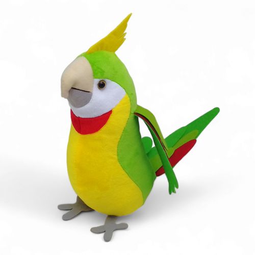 Мʼяка іграшка "Папужка Інокентій", 25 см фото