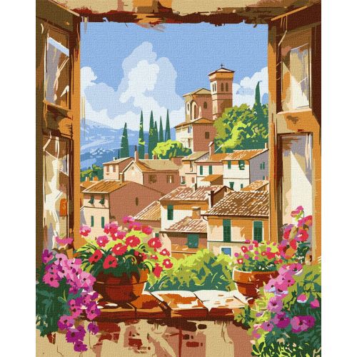Картина по номерах "Улюблена Тоскана" 40х50 см фото