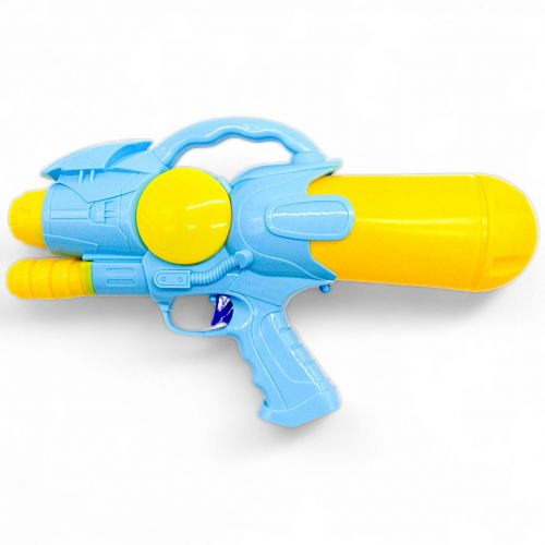 Водный пистолет с накачкой, 32 см (голубой) фото