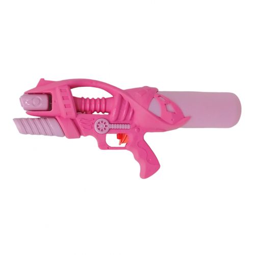 Водний пістолет з накачуванням, 40 см (рожевий) фото