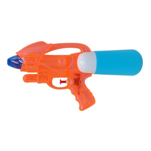 Водный пистолет пластиковый 30 см (оранжевый) фото