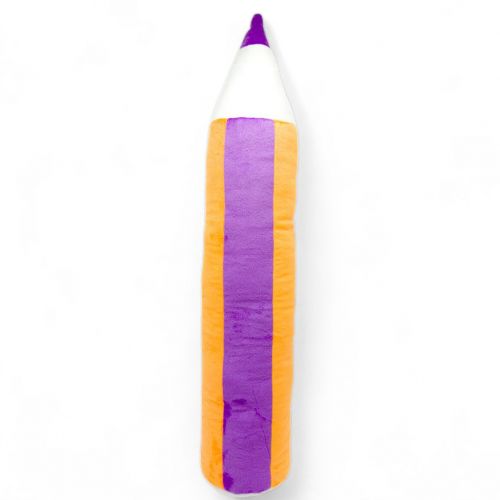 Іграшка мʼяконабивна Олівець фіолетово-жовтогарячий 76 см МС 180302-02 фото