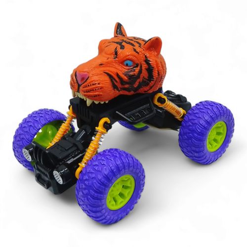 Машинка инерционная "Хищники: Тигр" (оранжевый) фото