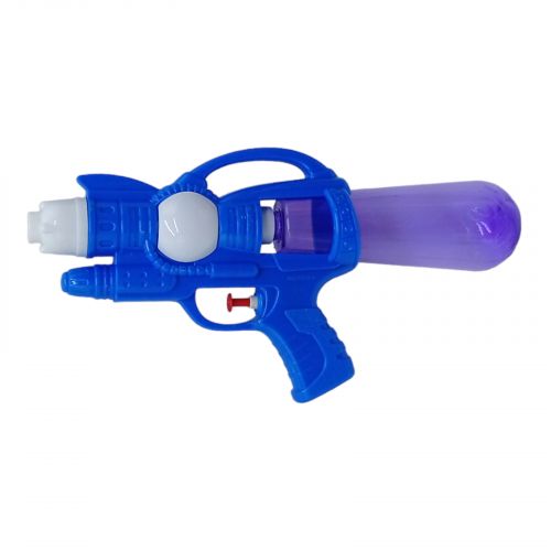 Водный пистолет пластиковый (30 см. ), синий фото