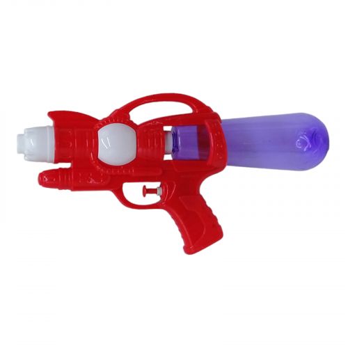 Водный пистолет пластиковый (30 см.), красный фото