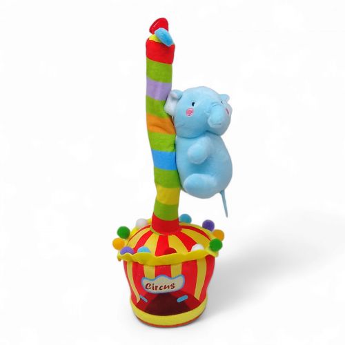 Музыкальная игрушка-повторюшка "Цирк: Слоненок" фото