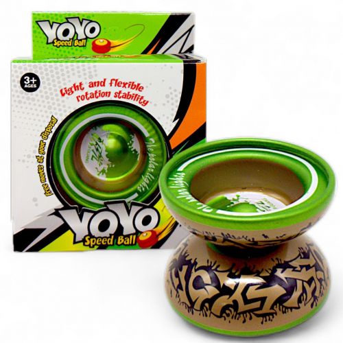 Йо-йо металеве "Speed Ball", зелений фото