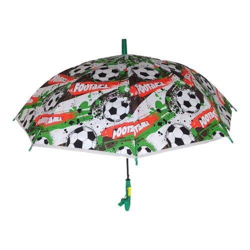 Дитяча парасолька "Football", зелений фото