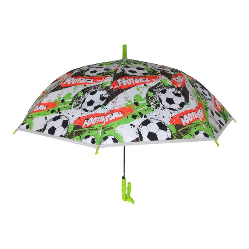 Дитяча парасолька "Football", салатовий фото