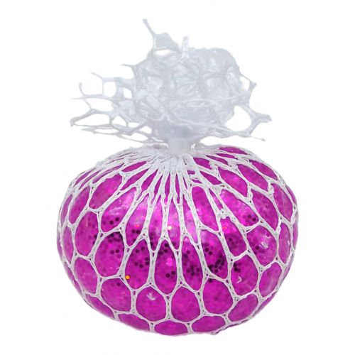 Іграшка-антистрес "Mesh Squish Ball", рожевий фото
