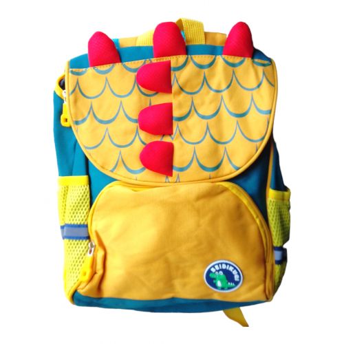 Рюкзак детский "Динозаврик" (38 см.), оранжевый фото