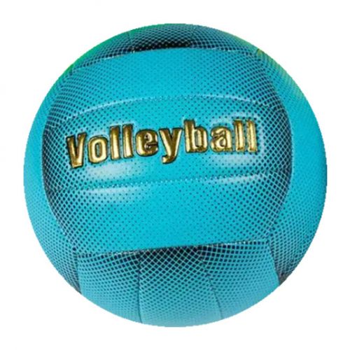 Мяч волейбольный, размер №5 (голубой) фото