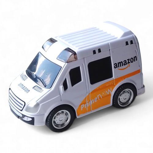 Машинка металлическая "Доставка Amazon" фото