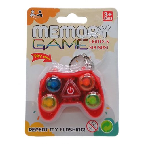 Гра-брелок "Memory Game: геймпад" звуки, підсвічування фото