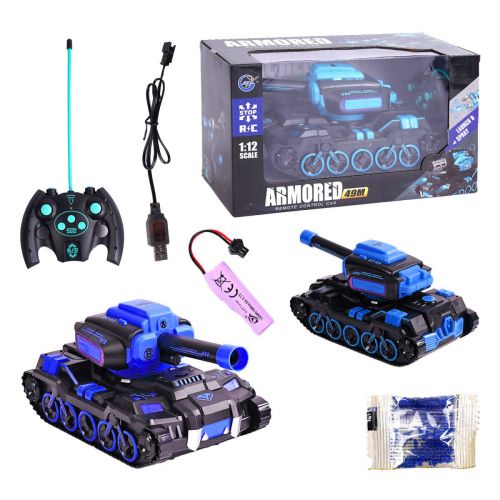 Танк на радіокеруванні "Armored" (блакитний) фото