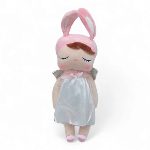 Кукла мягкая "Фея зайчик" (34 см. ), белая фото